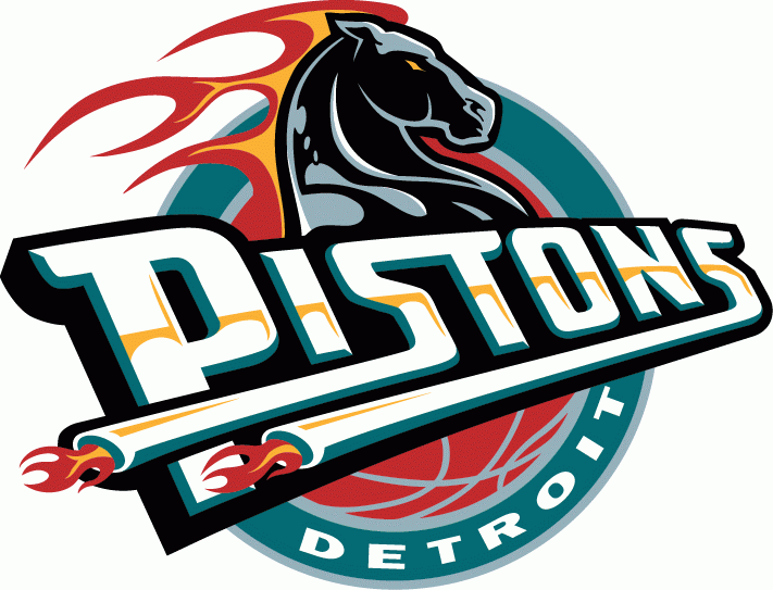 Detroit Pistons 1996-2001 Primary Logo fabric transfer